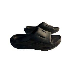 Hoka Ora Recovery Slide 3 Mens Size 9 Womens 11 Black Athletic Sandal 1135071